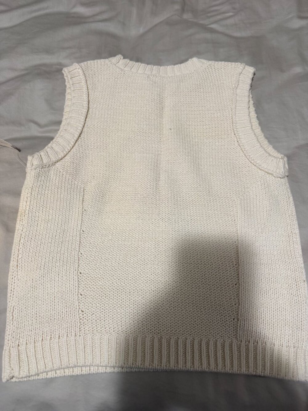 Maeve Linen Blend Icon Sweater Tank Top - Picture 2 of 4